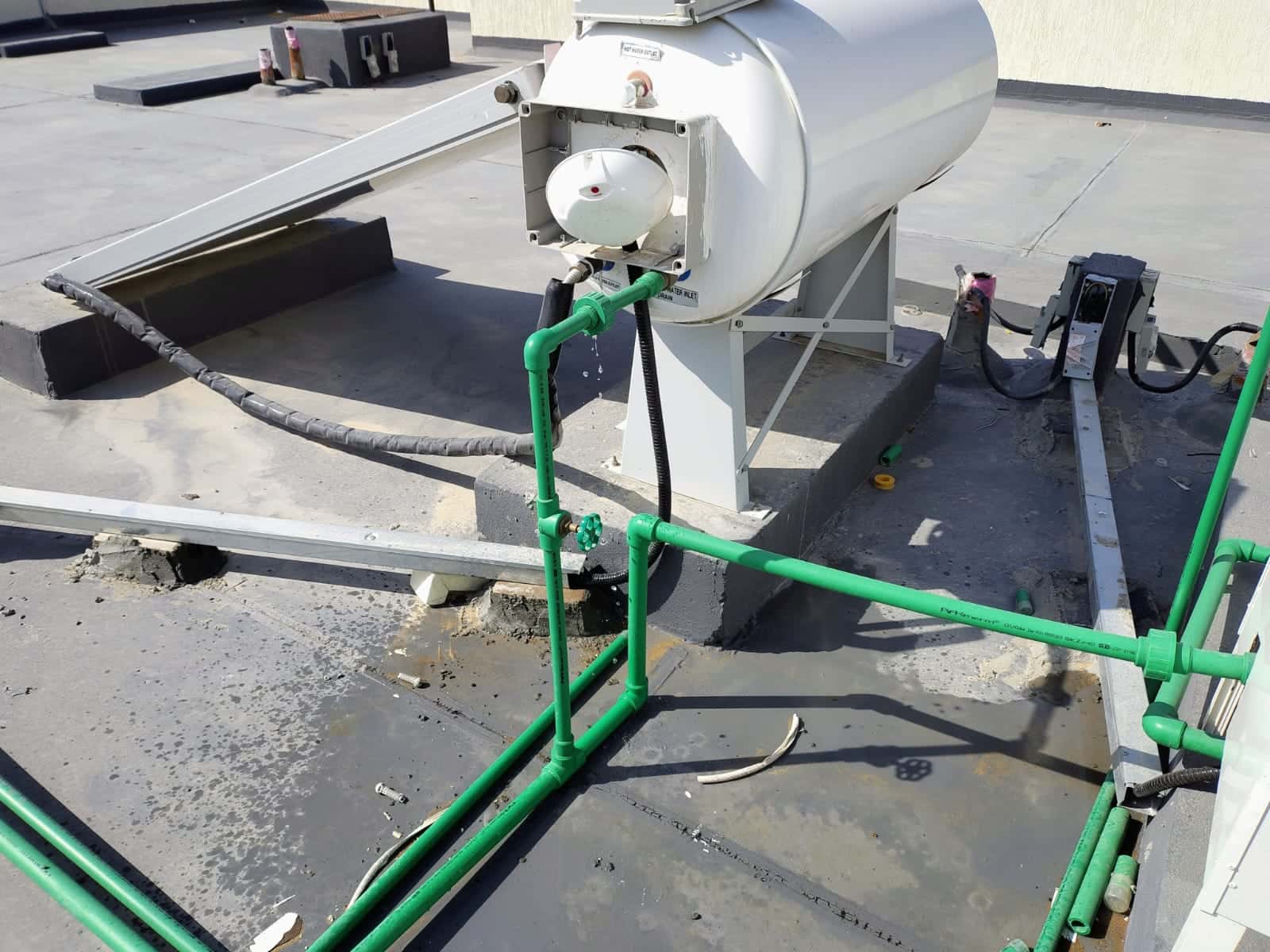 Plumbing & water leaks — Abu Dhabi villa