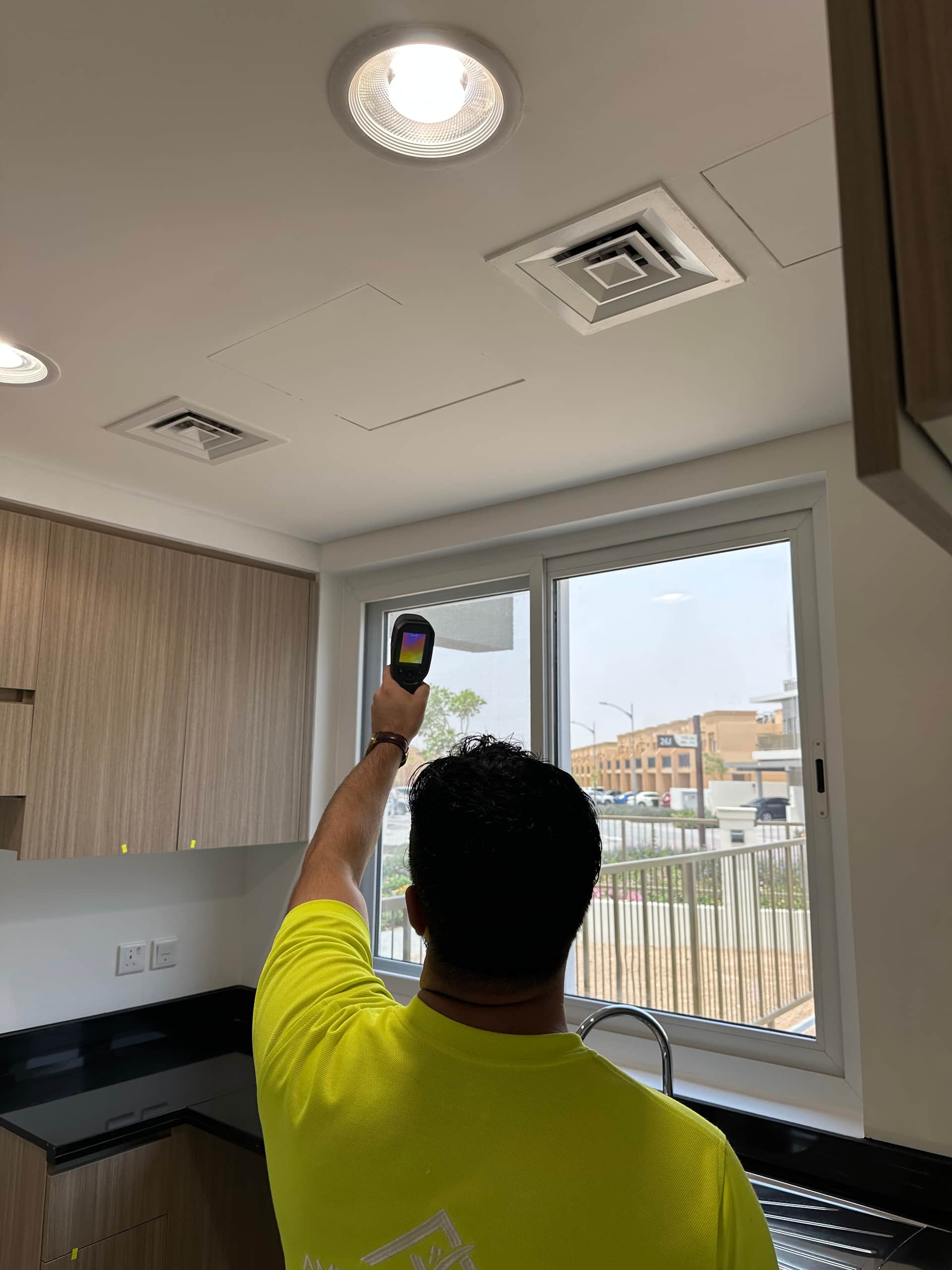Finish defect photo evidence