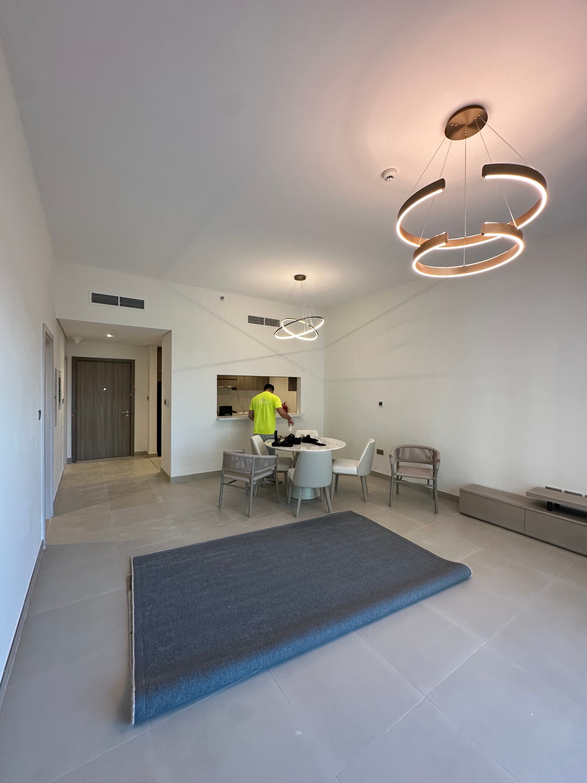 Handover inspection walkthrough before keys
